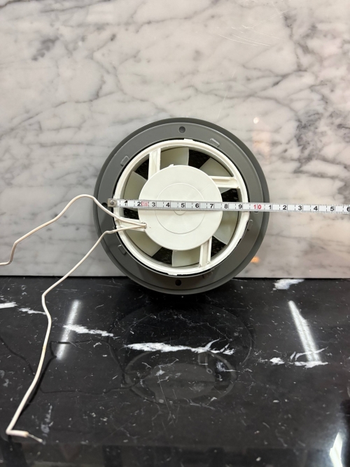 Диффузор на магнитах с вентилятором ТД100 серый орнамент фигурный крупный 100 мм